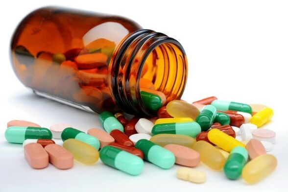 tablety a kapsle pro léčbu prostatitidy